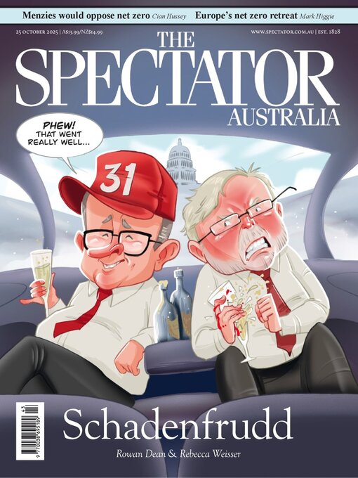 Title details for The Spectator Australia by The Spectator (1828) Ltd - Available